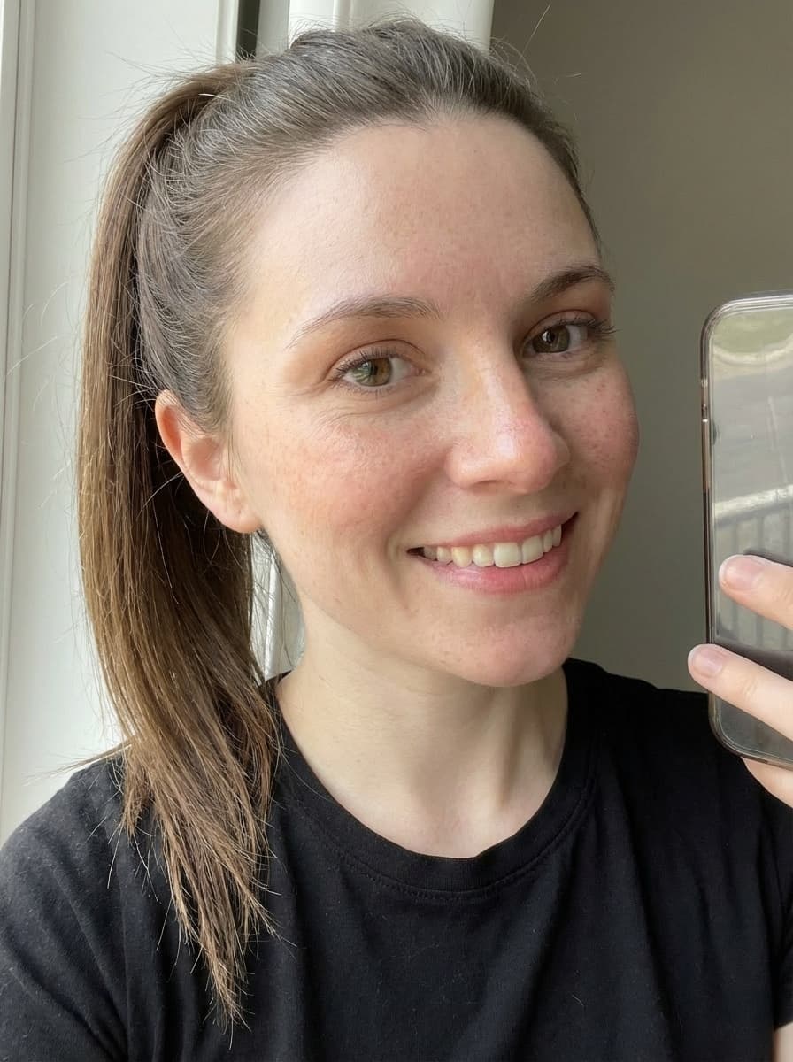 After makeup enhancement